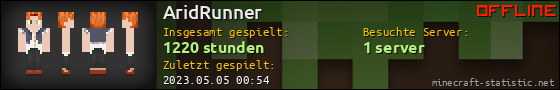 Benutzerleisten 560x90 für AridRunner