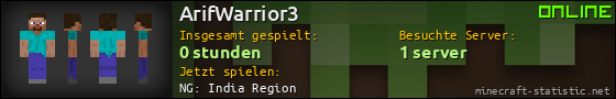 Benutzerleisten 560x90 für ArifWarrior3