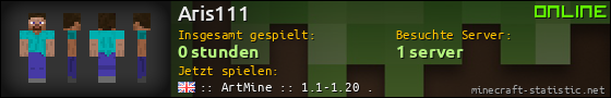 Benutzerleisten 560x90 für Aris111