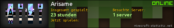 Benutzerleisten 560x90 für Arisame