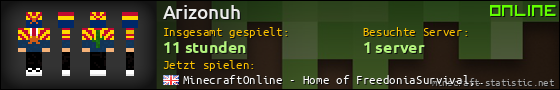 Benutzerleisten 560x90 für Arizonuh
