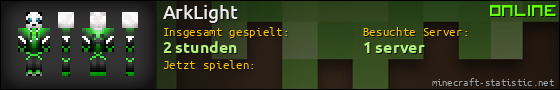 Benutzerleisten 560x90 für ArkLight