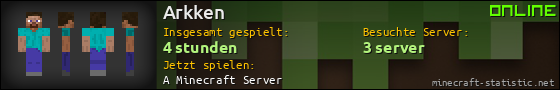 Benutzerleisten 560x90 für Arkken
