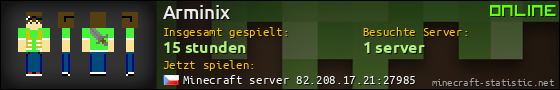 Benutzerleisten 560x90 für Arminix