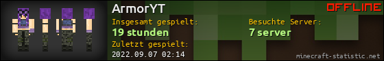 Benutzerleisten 560x90 für ArmorYT