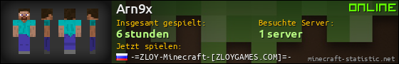 Benutzerleisten 560x90 für Arn9x