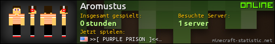 Benutzerleisten 560x90 für Aromustus