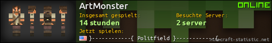 Benutzerleisten 560x90 für ArtMonster