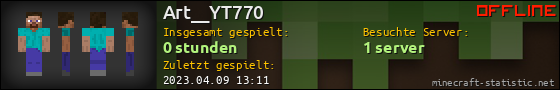 Benutzerleisten 560x90 für Art__YT770