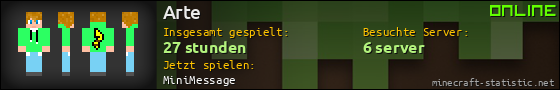 Benutzerleisten 560x90 für Arte