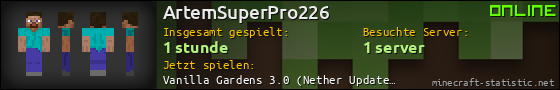 Benutzerleisten 560x90 für ArtemSuperPro226