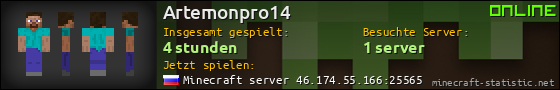 Benutzerleisten 560x90 für Artemonpro14