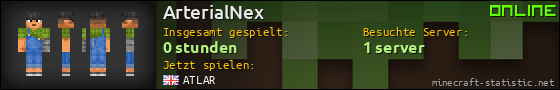 Benutzerleisten 560x90 für ArterialNex