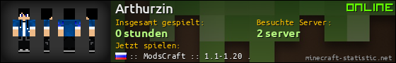 Benutzerleisten 560x90 für Arthurzin