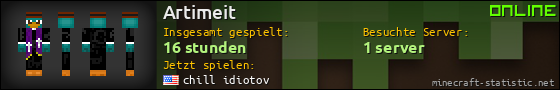 Benutzerleisten 560x90 für Artimeit
