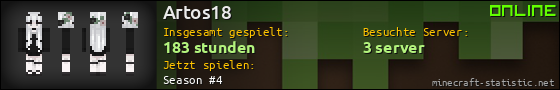 Benutzerleisten 560x90 für Artos18