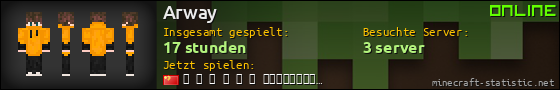 Benutzerleisten 560x90 für Arway