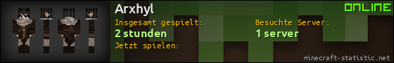 Benutzerleisten 560x90 für Arxhyl