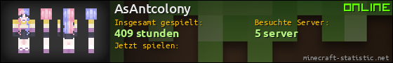 Benutzerleisten 560x90 für AsAntcolony