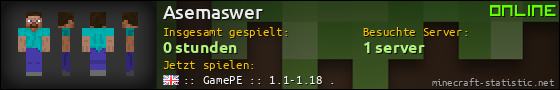 Benutzerleisten 560x90 für Asemaswer