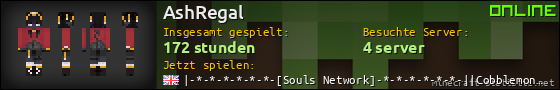 Benutzerleisten 560x90 für AshRegal