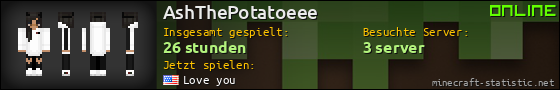 Benutzerleisten 560x90 für AshThePotatoeee