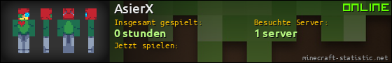 Benutzerleisten 560x90 für AsierX