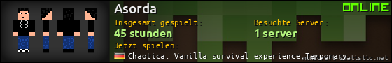 Benutzerleisten 560x90 für Asorda