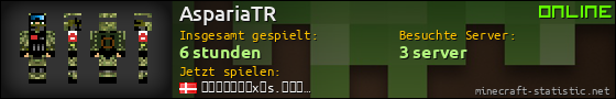 Benutzerleisten 560x90 für AspariaTR