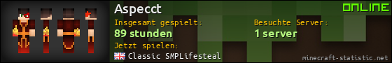 Benutzerleisten 560x90 für Aspecct