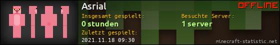 Benutzerleisten 560x90 für Asrial