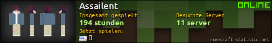 Benutzerleisten 560x90 für Assailent