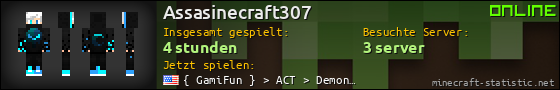 Benutzerleisten 560x90 für Assasinecraft307