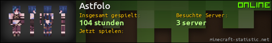 Benutzerleisten 560x90 für Astfolo
