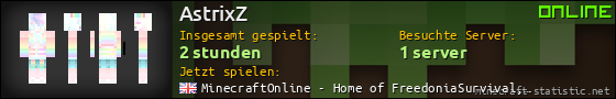 Benutzerleisten 560x90 für AstrixZ