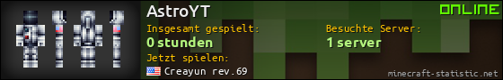 Benutzerleisten 560x90 für AstroYT