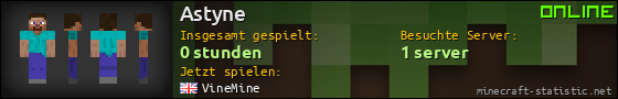 Benutzerleisten 560x90 für Astyne