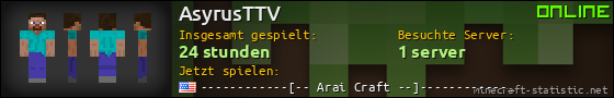 Benutzerleisten 560x90 für AsyrusTTV