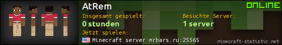 Benutzerleisten 560x90 für AtRem