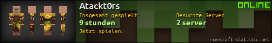 Benutzerleisten 560x90 für Atackt0rs