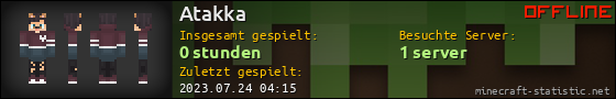 Benutzerleisten 560x90 für Atakka