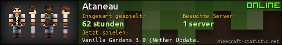 Benutzerleisten 560x90 für Ataneau