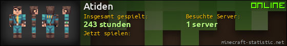 Benutzerleisten 560x90 für Atiden