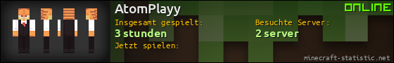 Benutzerleisten 560x90 für AtomPlayy