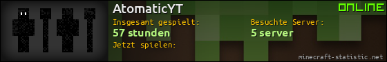 Benutzerleisten 560x90 für AtomaticYT