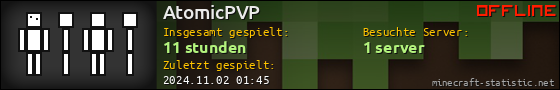 Benutzerleisten 560x90 für AtomicPVP