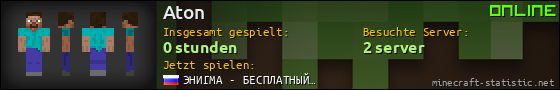 Benutzerleisten 560x90 für Aton