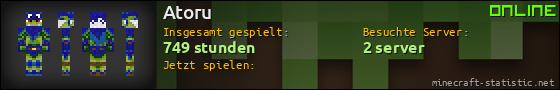 Benutzerleisten 560x90 für Atoru