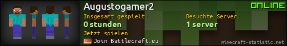 Benutzerleisten 560x90 für Augustogamer2