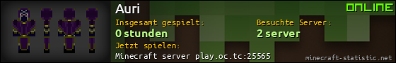 Benutzerleisten 560x90 für Auri
